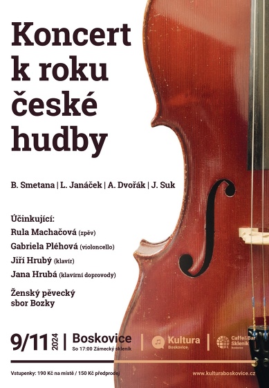 Plakát události Koncert k roku české hudby
