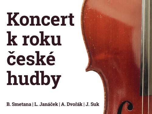 Plakát události Koncert k roku české hudby