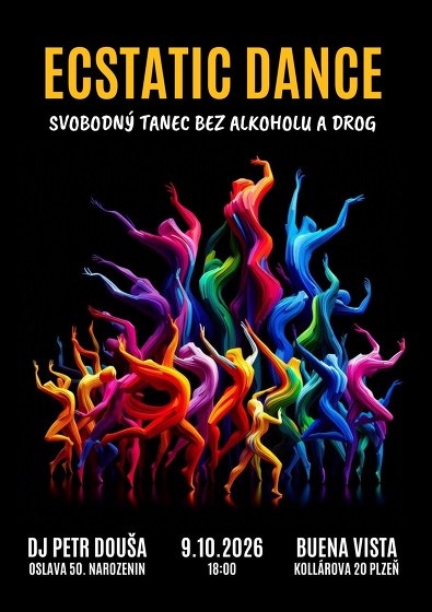 Plakát události Ecstatic Dance Plzeň