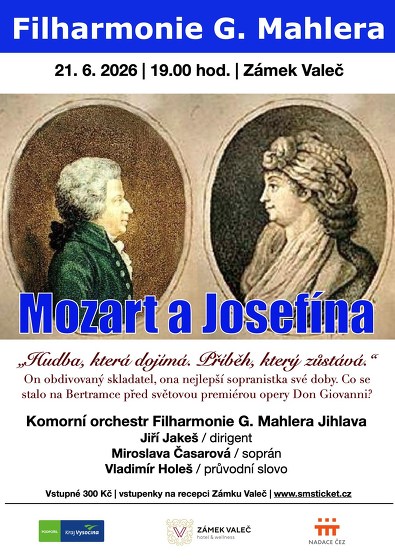 Plakát události Mozart a Josefína