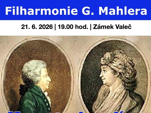 Plakát události Mozart a Josefína