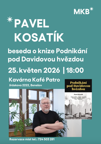 Plakát události Spisovatel Pavel Kosatík