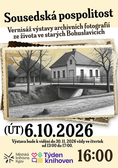 Plakát události Sousedská pospolitost