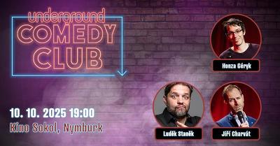 Plakát události Stand-up s Underground COMEDY CLUB