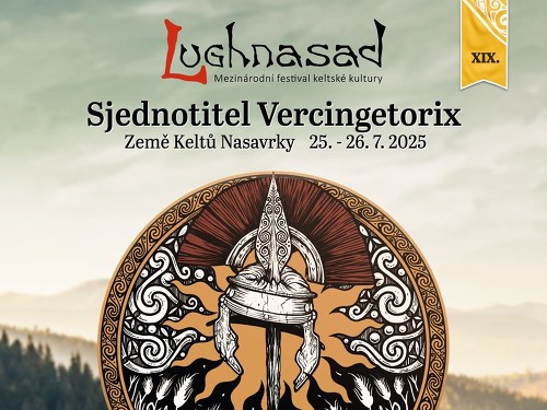 Plakát události Mezinárodní festival keltské kultury Lughnasad 2025