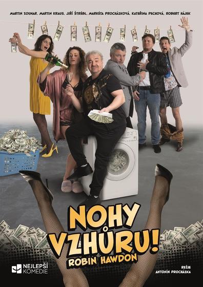Plakát události Nohy vzhůru! Bláznivá komedie s kriminální zápletkou