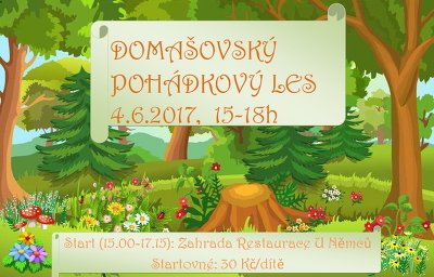Plakát události Domašovský pohádkový les