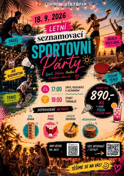Plakát události Letní seznamovací párty vol.3