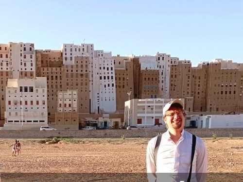 Plakát události Jemen a Omán: Skrytá perla Orientu a vábivá púšť / P. Gregor