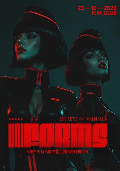 Plakát události Secrets of Valhalla: UNIFORMS