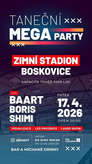 Plakát události Taneční zábava, Boskovice