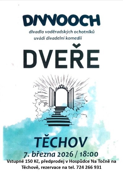 Plakát události DVEŘE - divadelní komedie