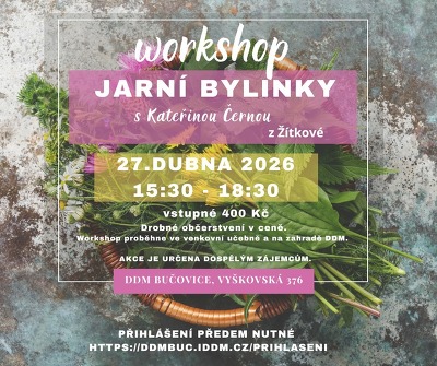 Plakát události Jarní bylinky