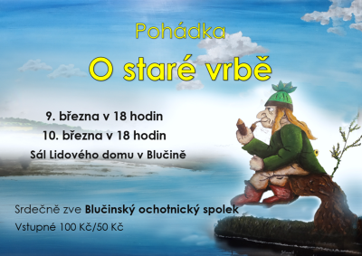 Plakát události Divadelní představení - Pohádka O staré vrbě
