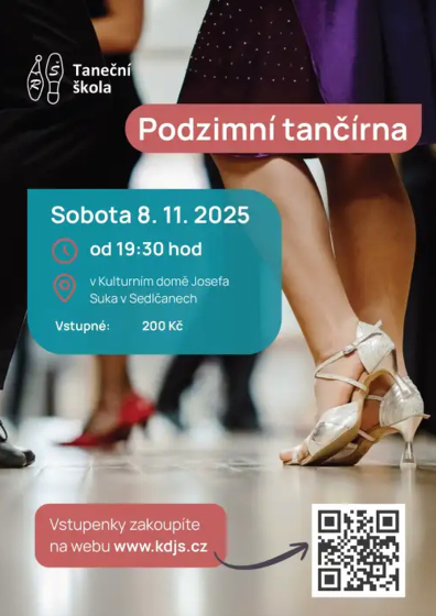 Plakát události Podzimní tančírna