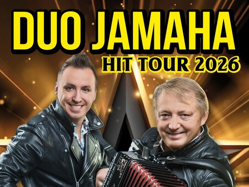 Plakát události Koncert DUO JAMAHA - HIT TOUR 2026 - Brno