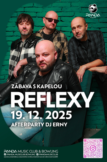 Plakát události REFLEXY / křest CD