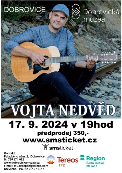 Plakát události Koncert Vojty Nedvěda a kapely Tie Break