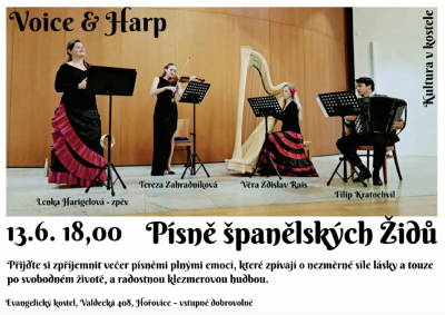 Plakát události Písně španělských židů