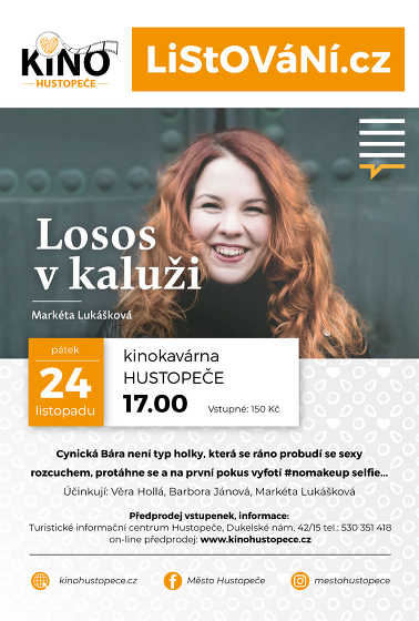Plakát události LiStOVáNí – Losos v kaluži