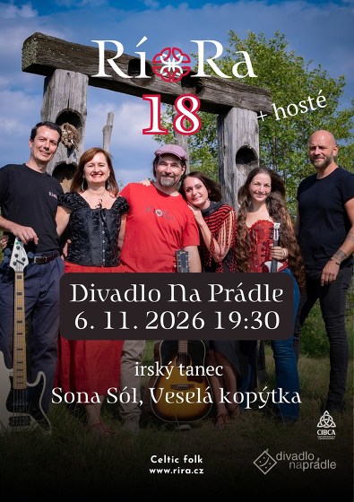 Plakát události Rí Ra slaví 18