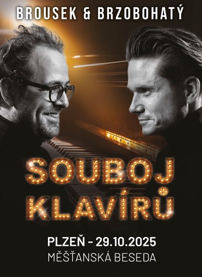 Plakát události Souboj Klavírů v Plzni