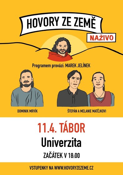 Plakát události Hovory ze země naživo