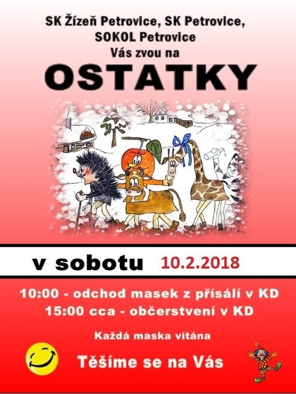 Plakát události Ostatky
