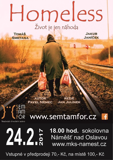 Plakát události Homeless