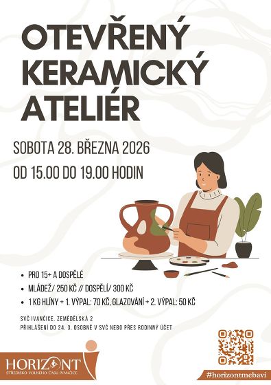 Plakát události Otevřený keramický ateliér březen 26-2