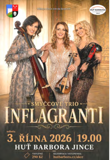 Plakát události Smyčcové trio - Inflagranti