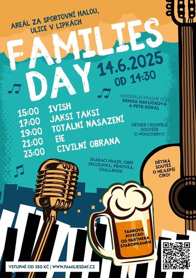 Plakát události Families day 2025