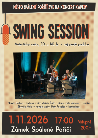 Plakát události Swing Session