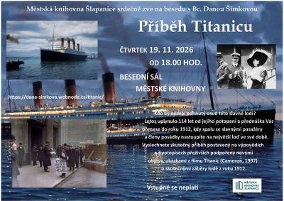 Plakát události Příběh Titanicu
