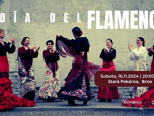 Plakát události Etno Brno 2024 – Día del Flamenco