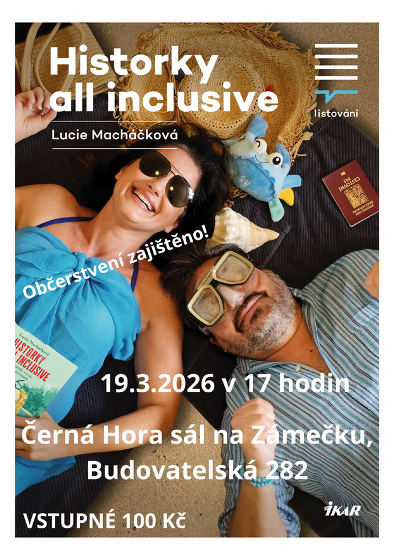 Plakát události Listování - Historky all inclusive