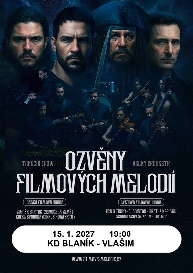 Plakát události Ozvěny filmových melodií