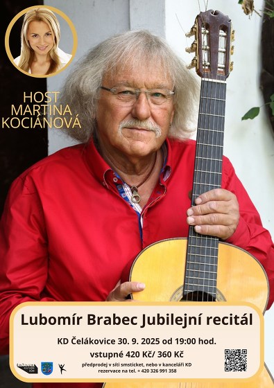 Plakát události Lubomír Brabec Jubilejní recitál