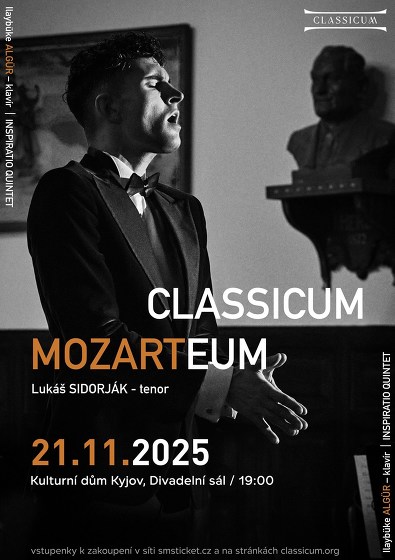 Plakát události Classicum Mozarteum / koncert roku 2025