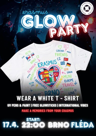 Plakát události Glow Party by EIVB