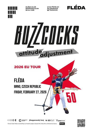Plakát události Buzzcocks (UK)