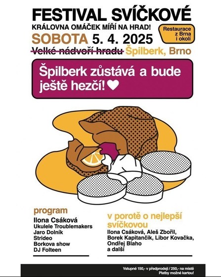 Plakát události FESTIVAL SVÍČKOVÉ 2025
