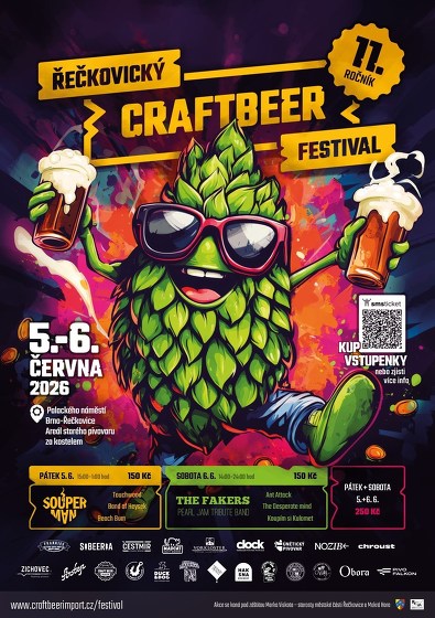 Plakát události Řečkovický CRAFTBEER festival 2026
