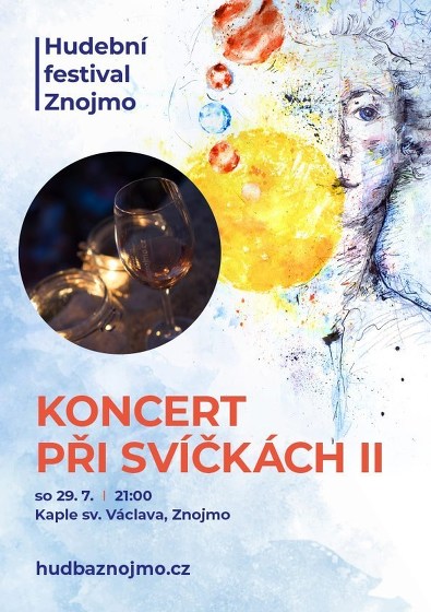 Plakát události KONCERT PŘI SVÍČKÁCH: Oslava italského baroka