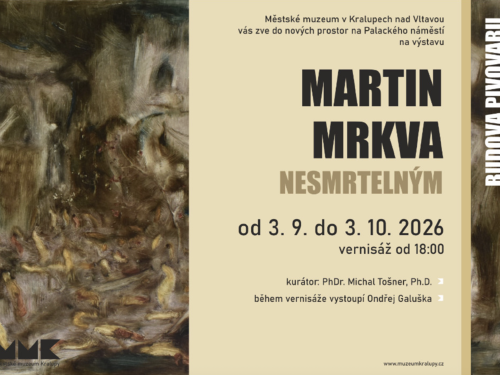 Plakát události Martin Mrkva - Nesmrtelným
