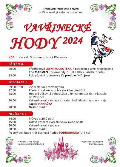 Plakát události Sobotní hodová zábava