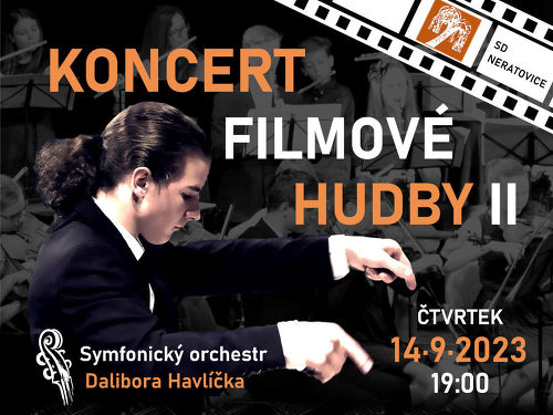 Plakát události Koncert filmové hudby II