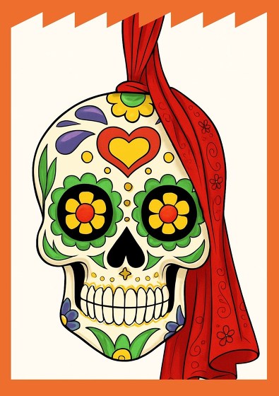 Plakát události Día de los Muertos