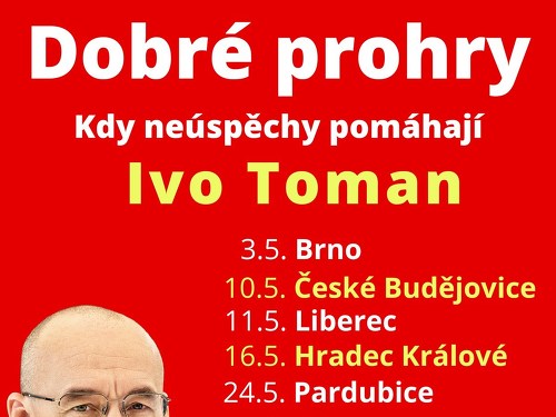 Plakát události Dobré prohry - Kdy neúspěchy pomáhají