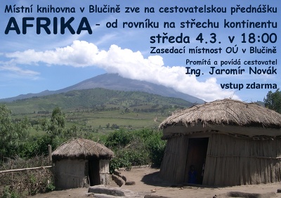 Plakát události Cestovatelská přednáška AFRIKA